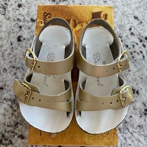 Sun San sandals by hoy shoes-gold